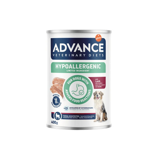 Advance Hypoallergenic Agnello 400g Lattina Cani Medium Maxi