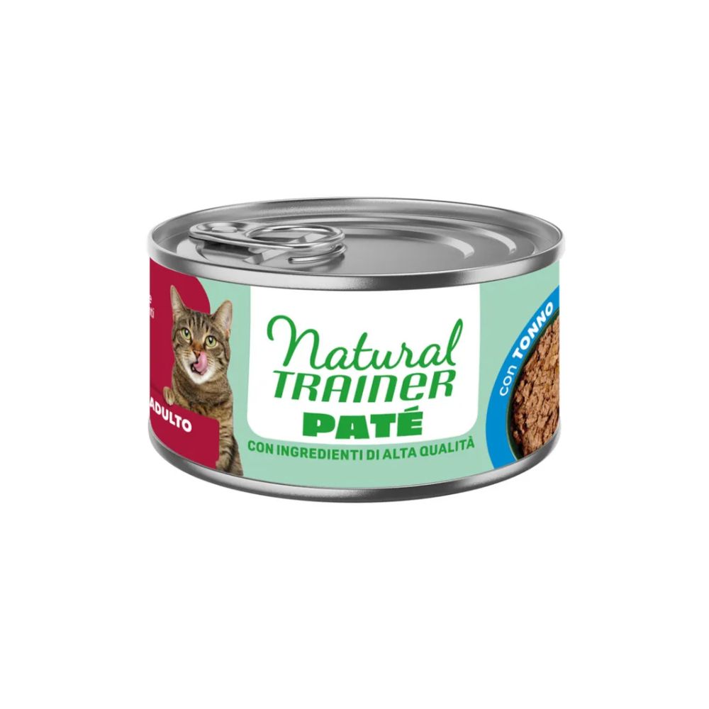 Trainer Natural Cat Adult Patè Tonno 85g Lattina Gatti Adulti
