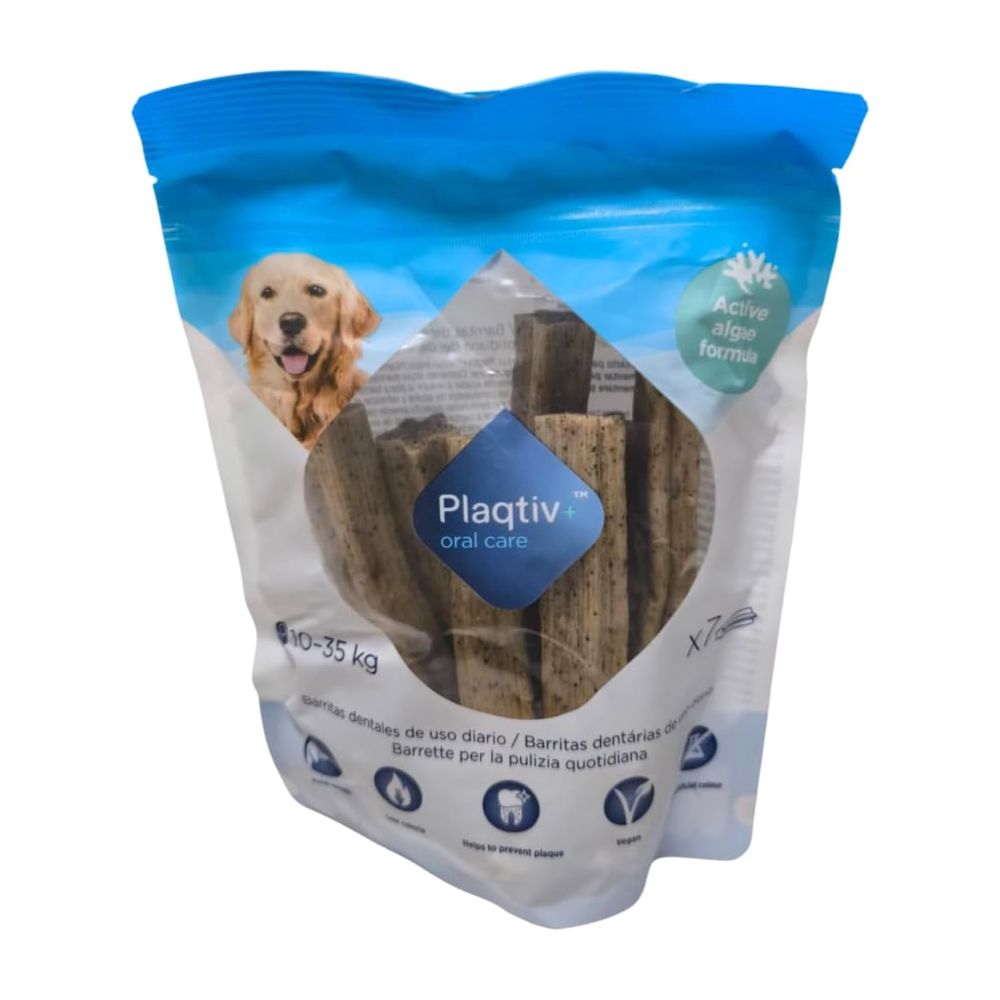 Plaqtive+ Barrette Igiene Orale Snack Cani 10-35kg 7pz/165g