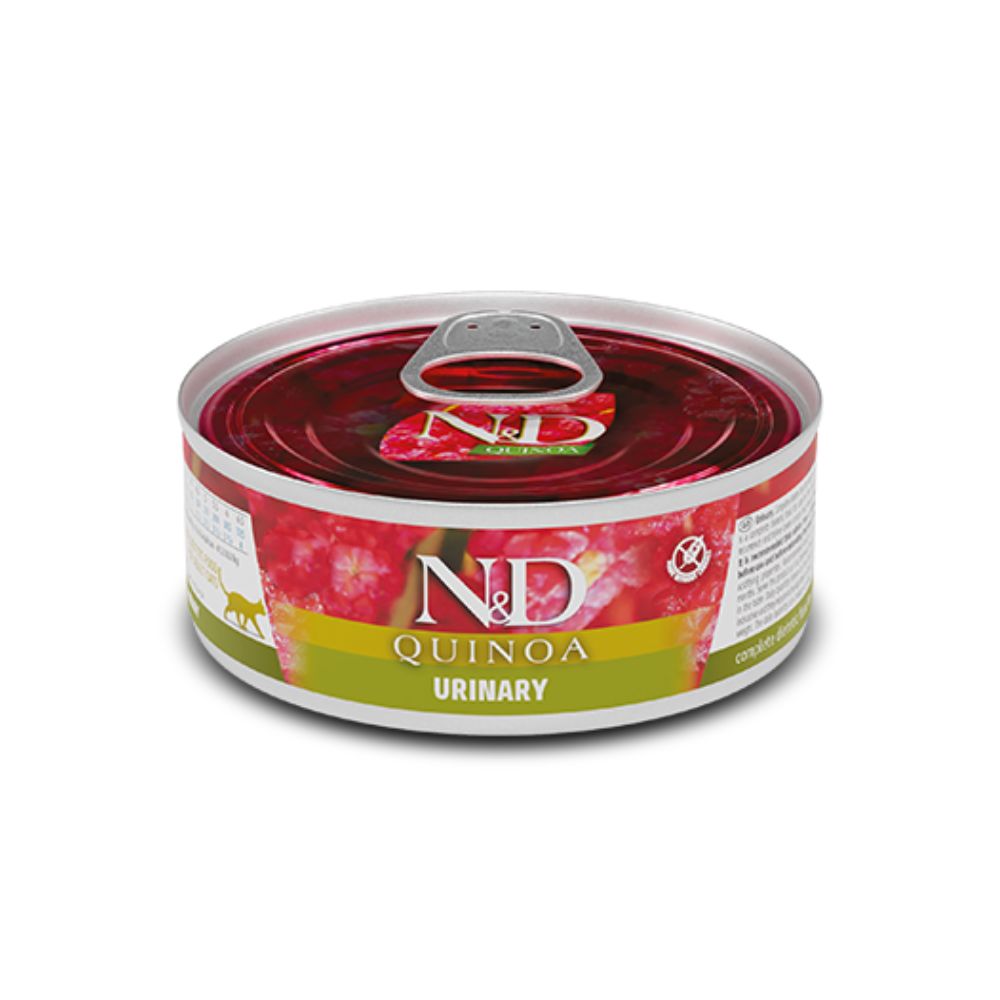 Farmina N&D Quinoa Urinary 80g Lattina Gatti Adulti