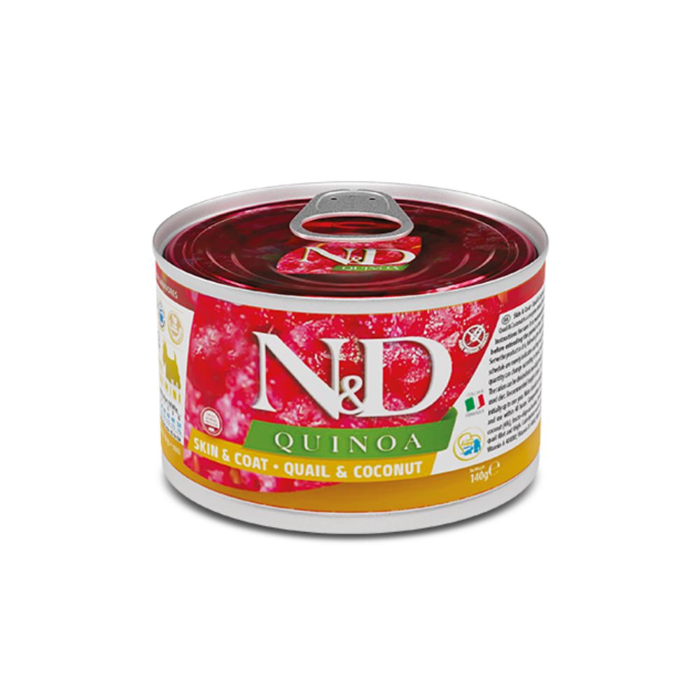 Farmina N&D Quinoa Quaglia e Cocco 140g Lattina Cani Adulti