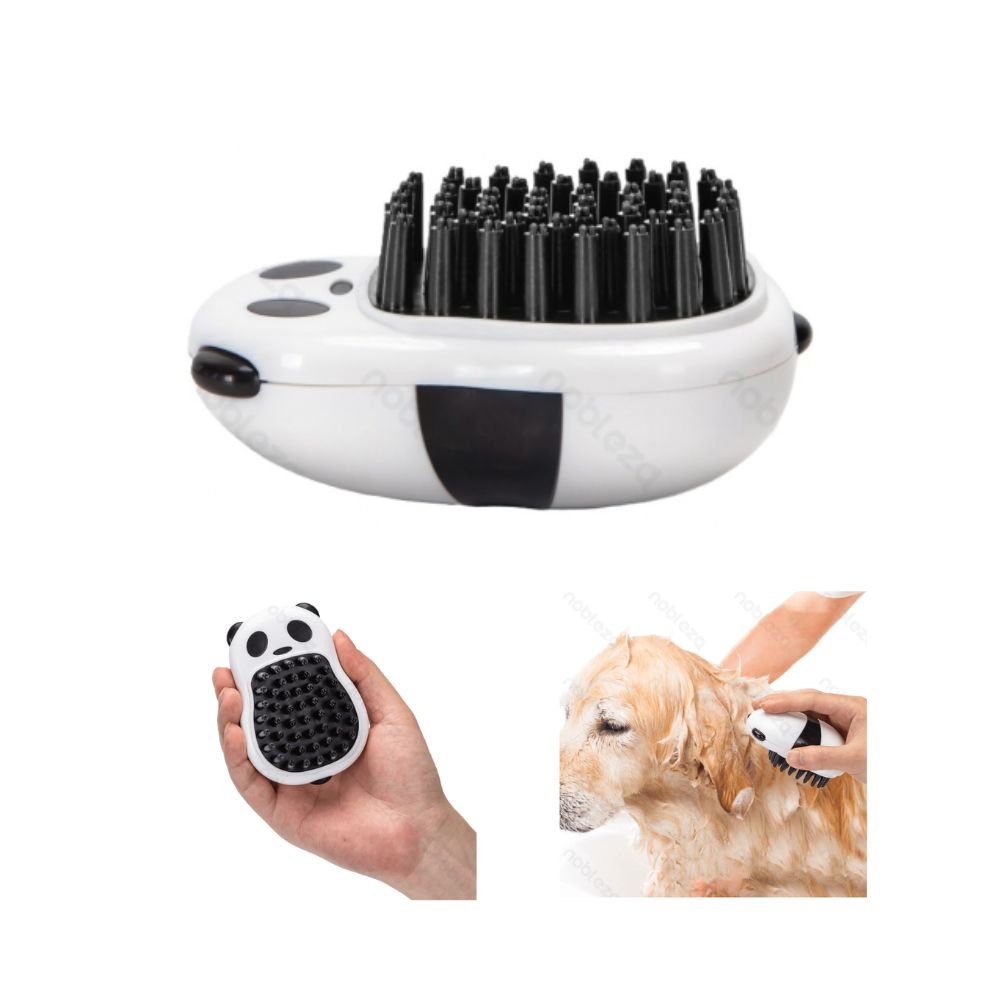 Nobleza Spazzola massaggiante da bagno per Cani e Gatti 11x8xh5,5cm