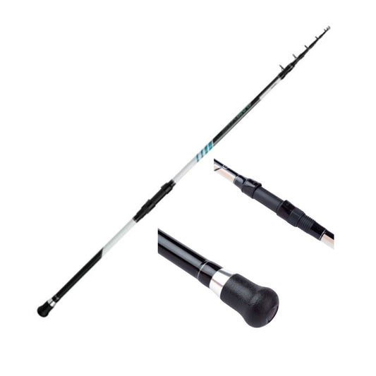 Shimano Alivio CX Boat Tele 2,40m 50-150G Canna da Pesca