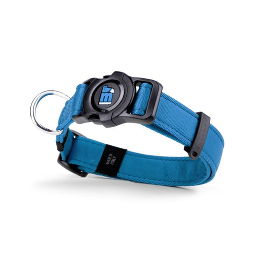 MyFamily Collare MemoPet Blu S-M 25-45 cm per Cani