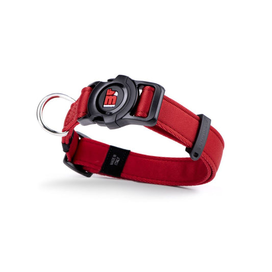 MyFamily Collare MemoPet Rosso S-M 25-45 cm per Cani