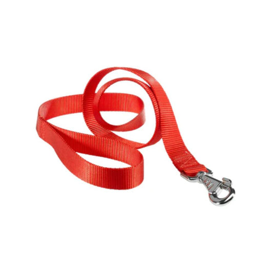 Ferplast Club G20/120 Guinzaglio per Cani Colore Rosso