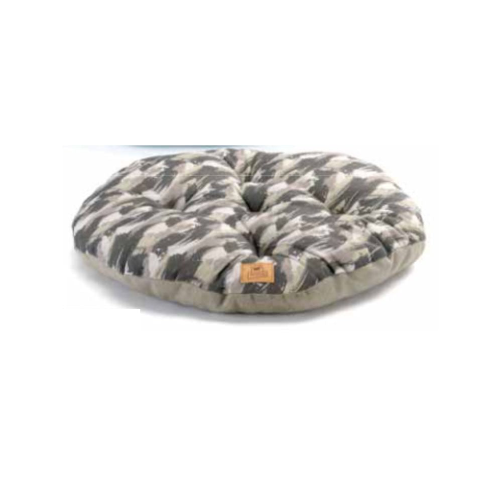 Ferplast Disk 50 Cuscino in cotone per cani e gatti Colore Verde, Marrone o Tortora