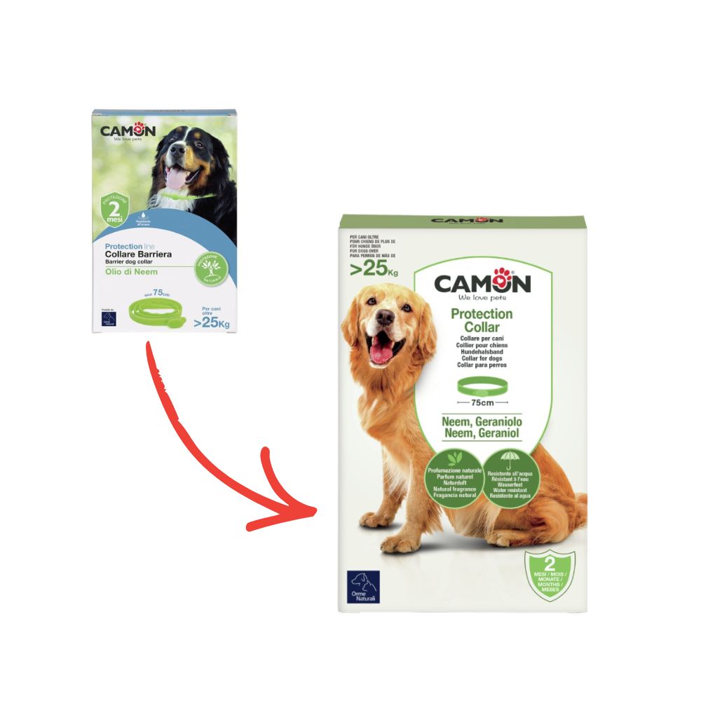 Camon Collare Barriera per Cane Olio di Neem >25kg