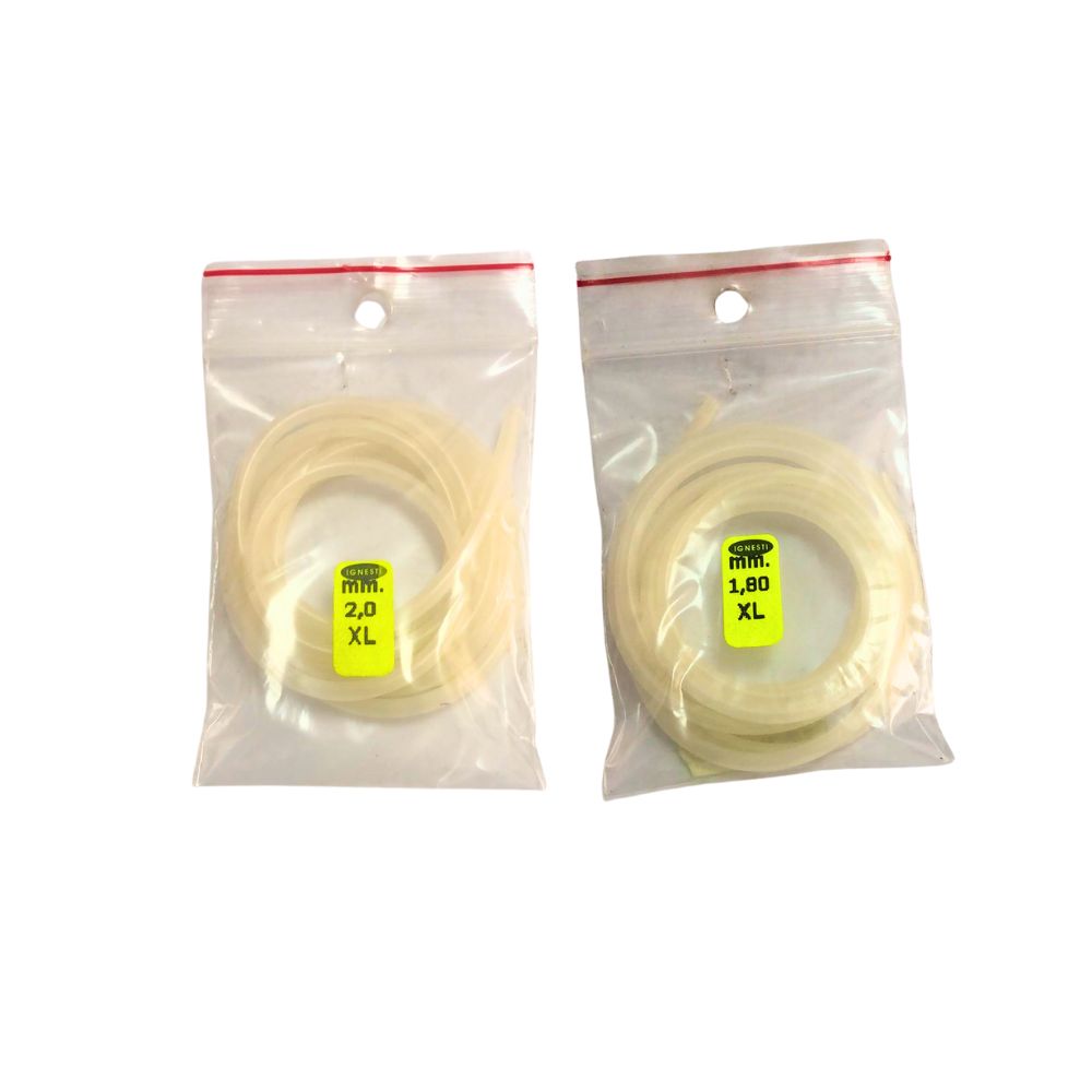 Ignesti Tubini Guaina Silicone Singoli mt.1  Diametro Assortiti Accessori Pesca