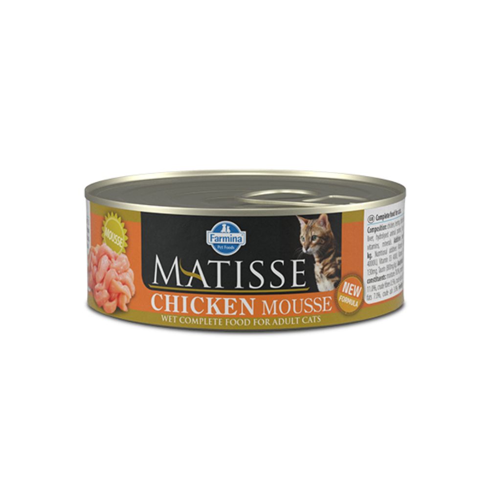 Farmina Matisse Mousse Pollo 85g Lattina Gatti Adulti