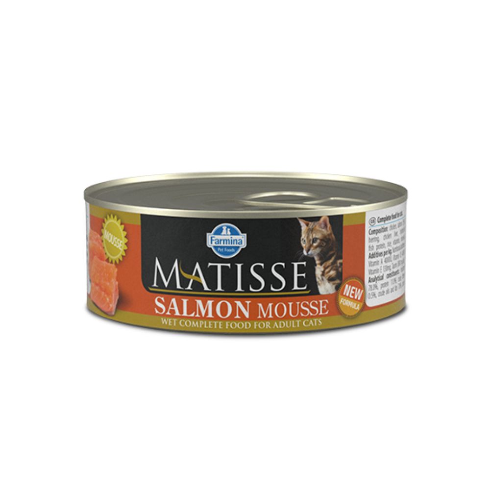 Farmina Matisse Mousse Salmone 85g Lattina Gatti Adulti
