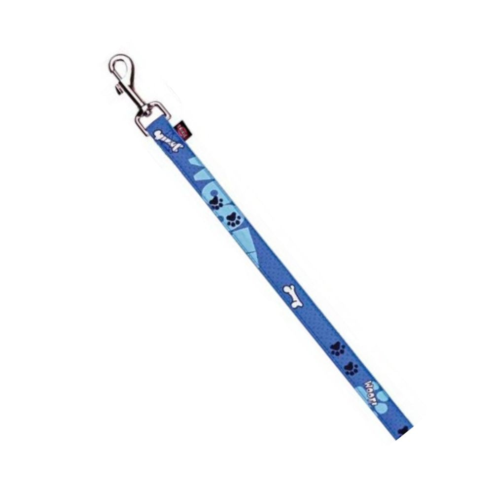 Trixie Guinzaglio Modern Art Woof Blue L-XL 1m/25mm