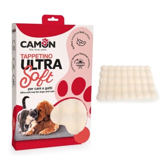 Camon Tappetino UltraSoft Crema 60x90cm Per Cani e Gatti