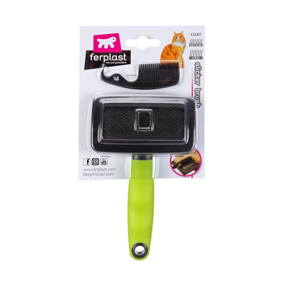 Ferplast Spazzola Cardatore per Gatti GRO 5804