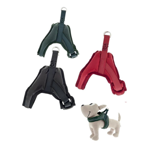 Ferribiella Pettorina Nuvola Boomerang XL 52-62 cm Verde per Cani