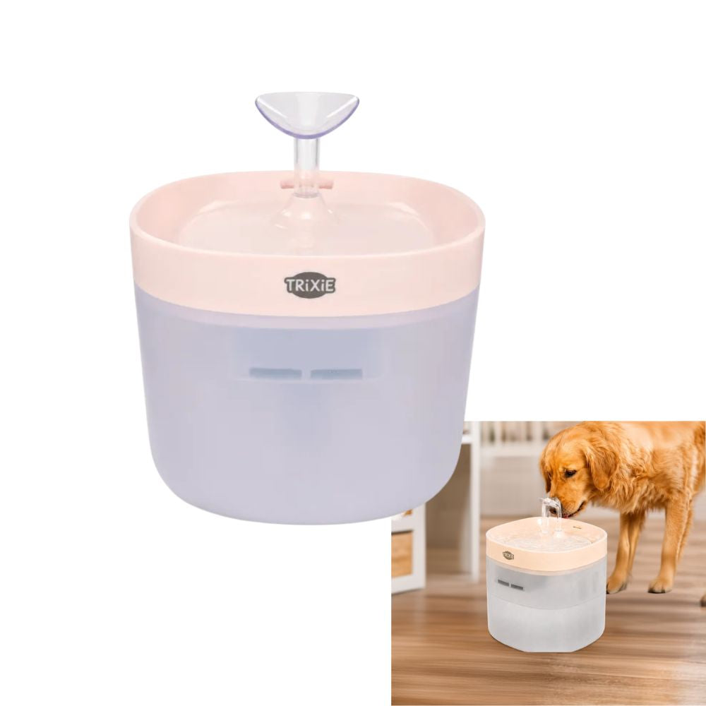 Trixie Fontanella Clear Stream per gatti e cani 1,5l Colore Albicocca