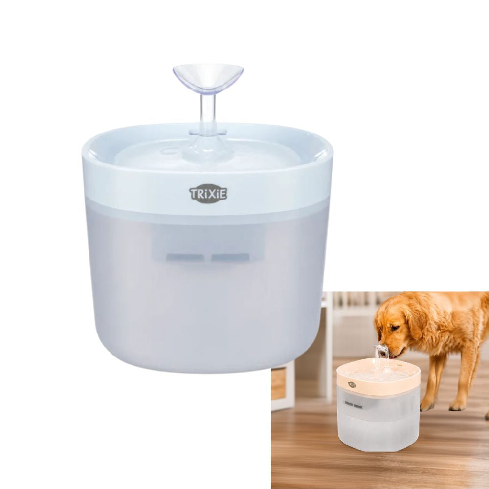 Trixie Fontanella Clear Stream per gatti e cani 1,5l Colore Azzurro