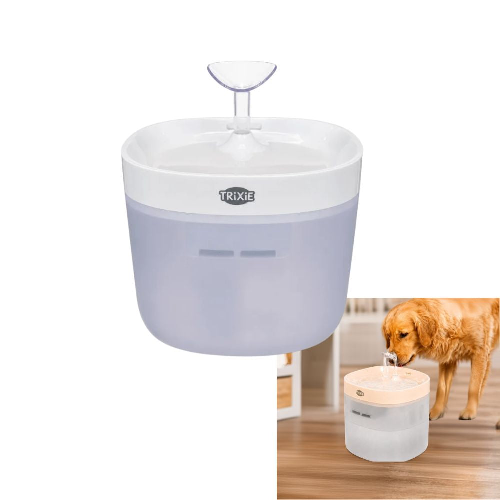 Trixie Fontanella Clear Stream per gatti e cani 1,5l Colore Grigio