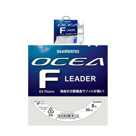Shimano Ocea F Leader Ex Fluoro 8Ib 0.239mm 50m Colore Clear