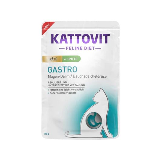 Kattovit Gastro Paté Tacchino 85g Bustina Gatti