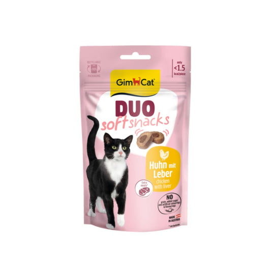 Gimborn GimCat Duo Soft Pollo e Fegato 50g Snack per Gatti