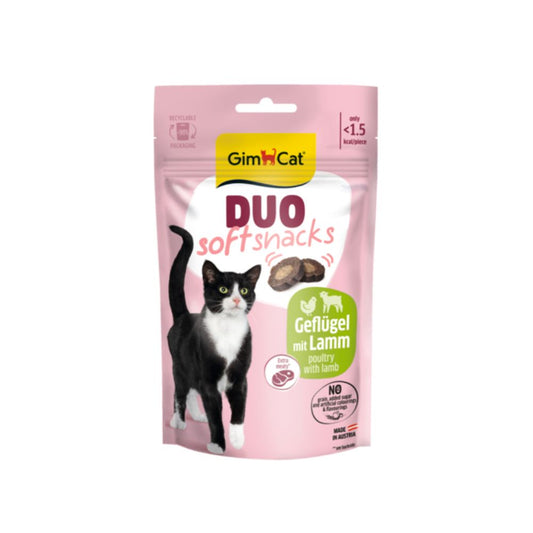 Gimborn GimCat Duo Soft Pollame e Agnello 50g Snack per Gatti