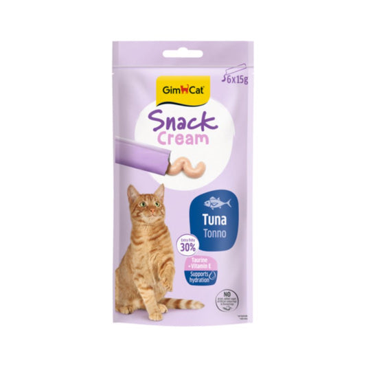 Gimborn GimCat Cream Tonno 6x15g Snack per Gatti