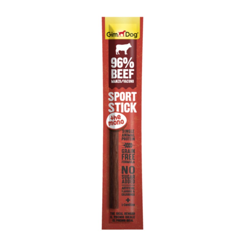 Gimborn GimDog Sport Stick The Mono Manzo 12g Snack per Cani