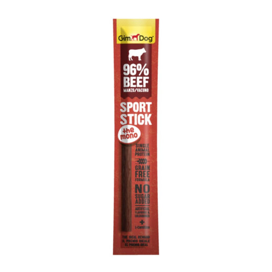 Gimborn GimDog Sport Stick The Mono Manzo 12g Snack per Cani