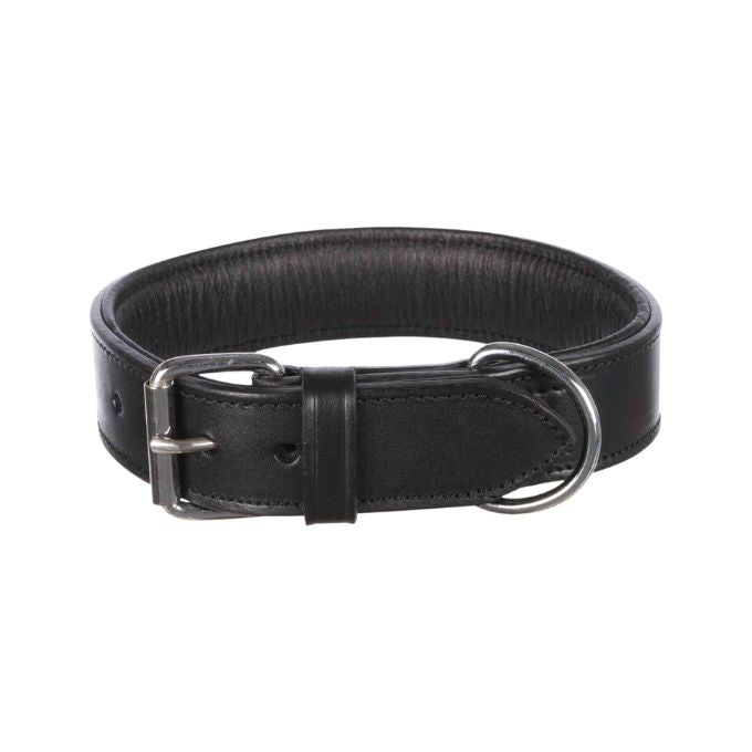 Trixie Collare Active Nero Tg. M 38-47cm/40mm Collare per Cani - Animaliapet
