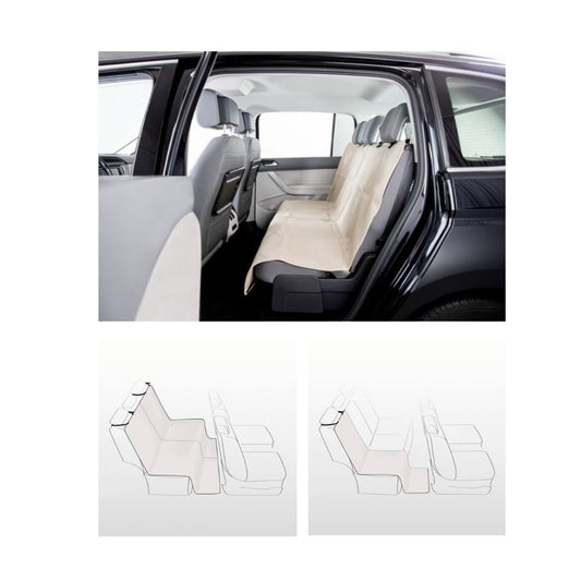 Trixie Coprisedile Auto Beige Divisibile 140 x 120 cm per Cani