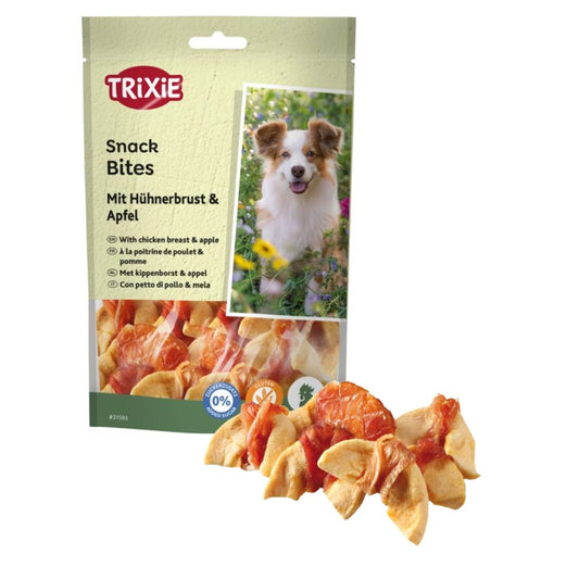 Trixie Premio Bites con Pollo e Mela 100g Snack per Cani