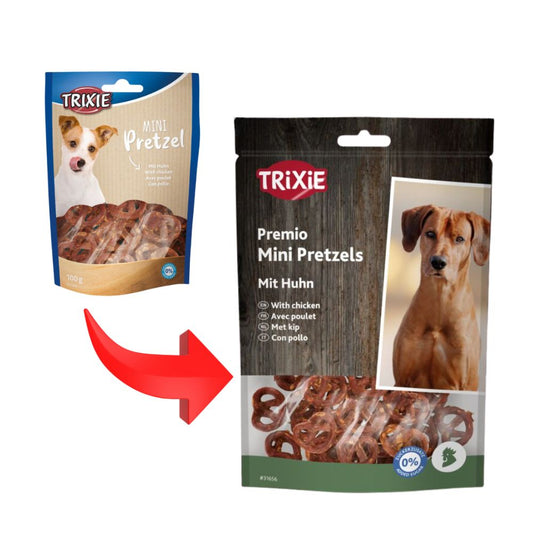Trixie Mini Pretzel con Pollo Snack Per Cani 100g