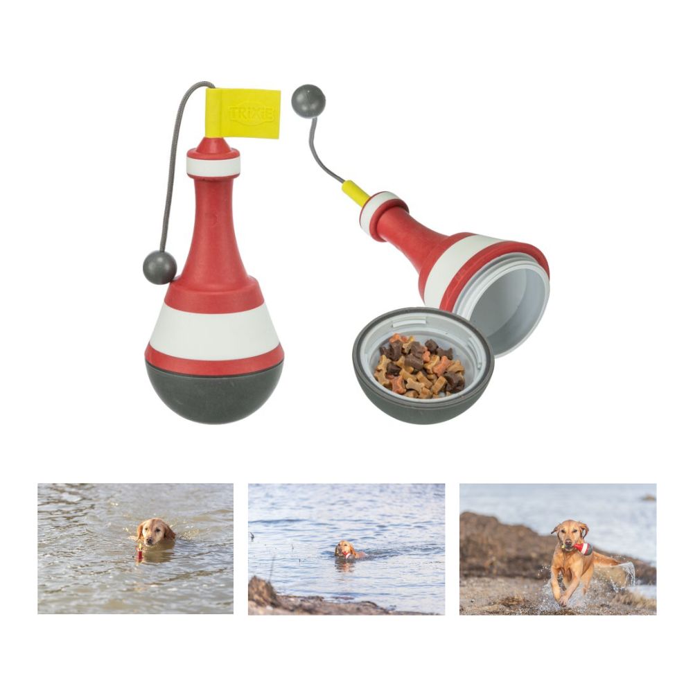Trixie Aqua Toy Boa Snack con corda Gioco per cani 19cm