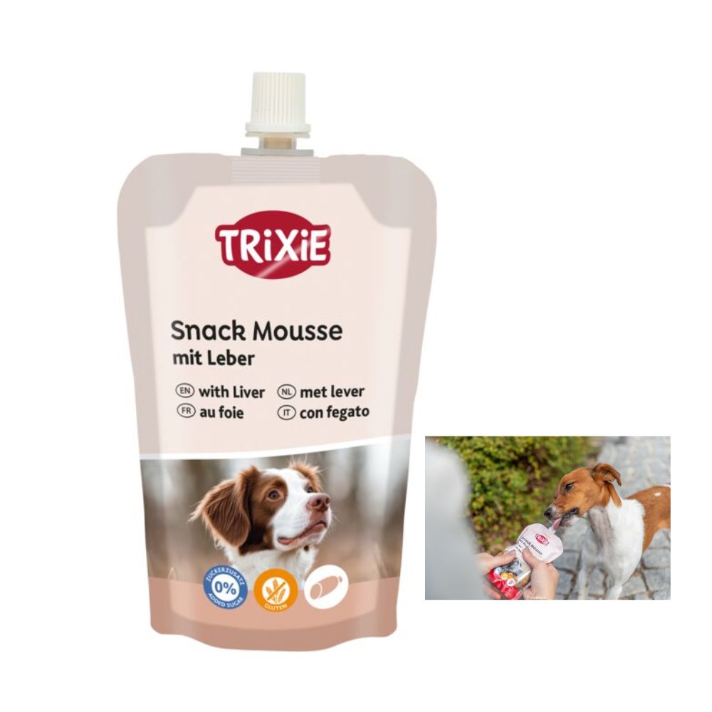 Trixie Mousse con Fegato Snack per Cani 200g