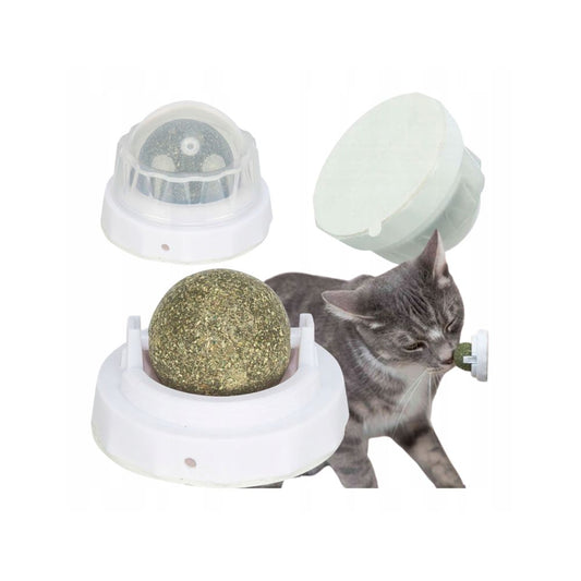 Trixie Pallina di matatabi con supporto Gioco per Gatti ø 5cm