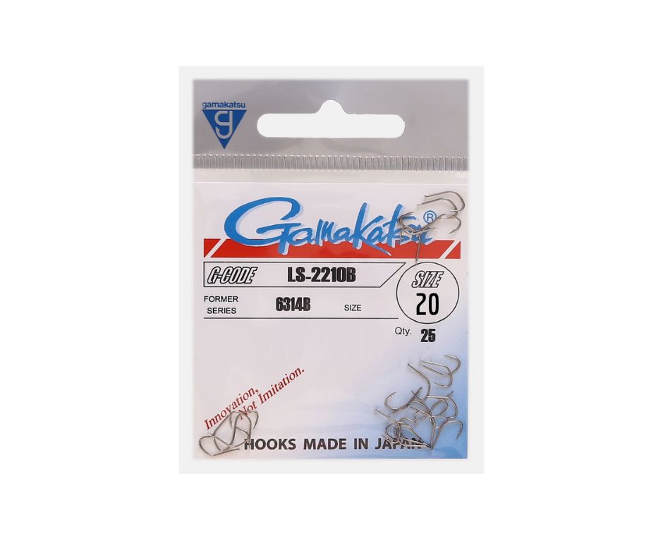 Gamakatsu G-Code LS-2210B 6314B 25 Ami da Pesca Taglia 20 - Animaliapet
