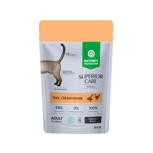 Nature's Protection Superior Care Urinary Anatra e Pollo 85g Bustina per Gatti Adulti