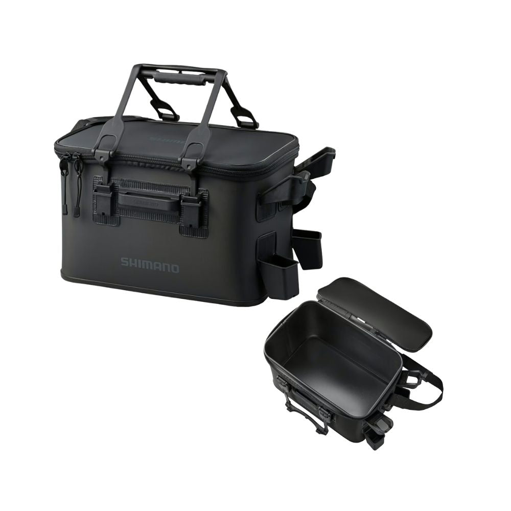 Shimano Borsa Rod Rest Bag BK-021W Nero 27L Borsa Accessori per la Pesca