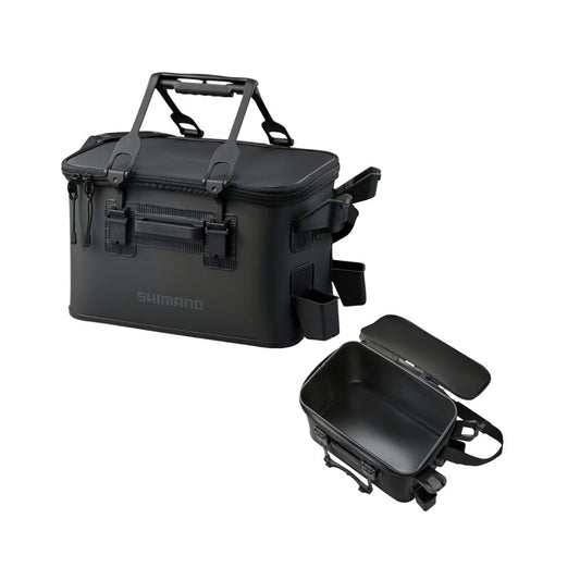 Shimano Borsa Rod Rest Bag BK-021W Nero 27L Borsa Accessori per la Pesca