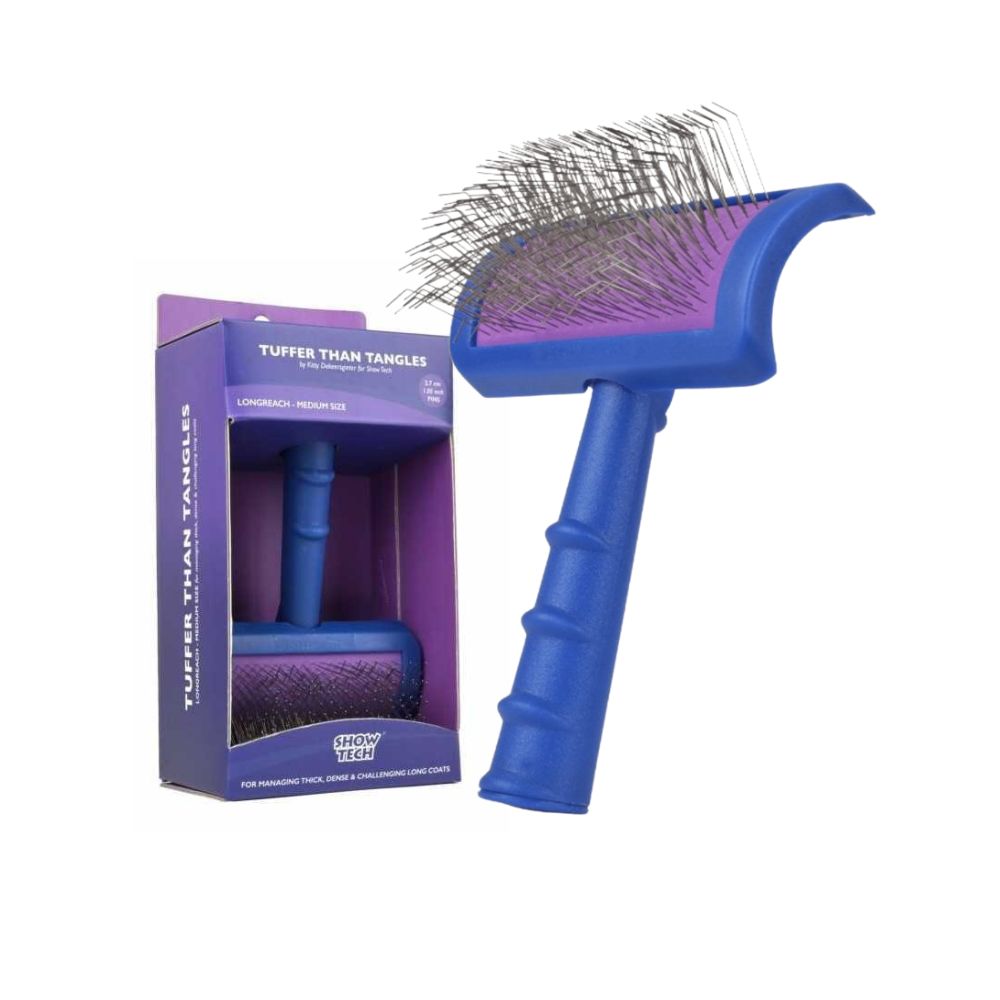 Show Tech Cardatore Tuffer Than Tangles LongReach Large per Cani e Gatti
