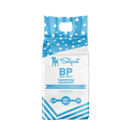 Silpet Best Price Tappetini Assorbenti 60x60cm 30pz Tappetini Igienici per Cani