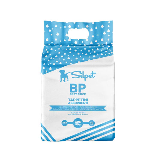 Silpet Best Price Tappetini Assorbenti 60x90cm 50pz Tappetini Igienici per Cani