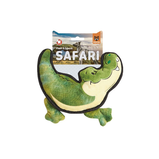 Fofos Safari Coccodrillo Peluche 25cm Gioco per Cani