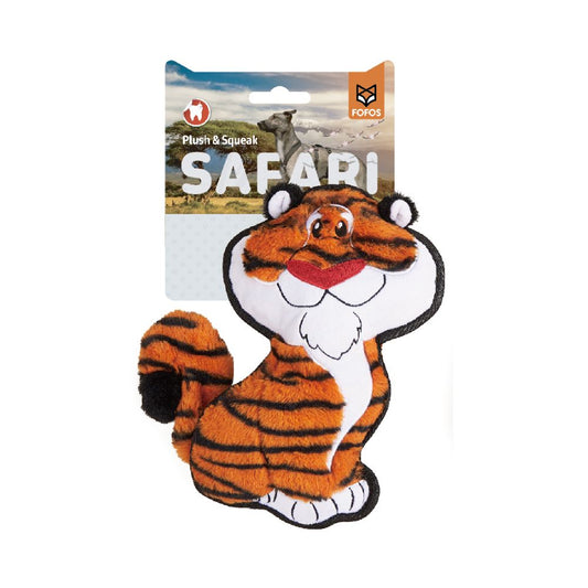 Fofos Safari Tigre Peluche 27cm Gioco per Cani