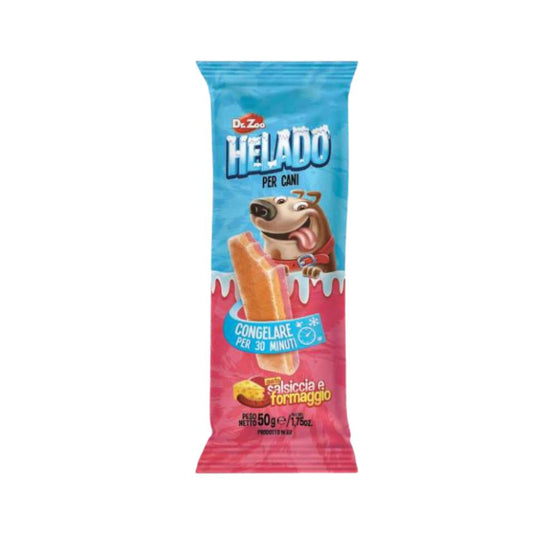 Dr. Zoo Helado Salsiccia e Formaggio Split Gelato per Cani 50g