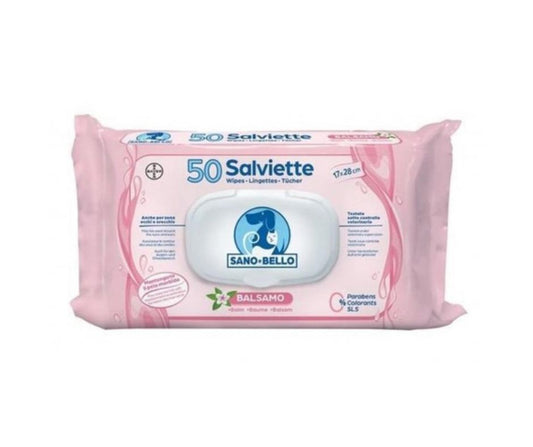 Elanco Sano e Bello Salviette Balsamo 50pz per Cani e Gatti - Animaliapet