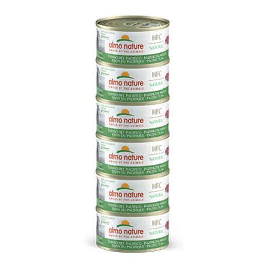 Almo Nature Megapack Tonno del Pacifico 6x70g Lattina Gatti Adulti