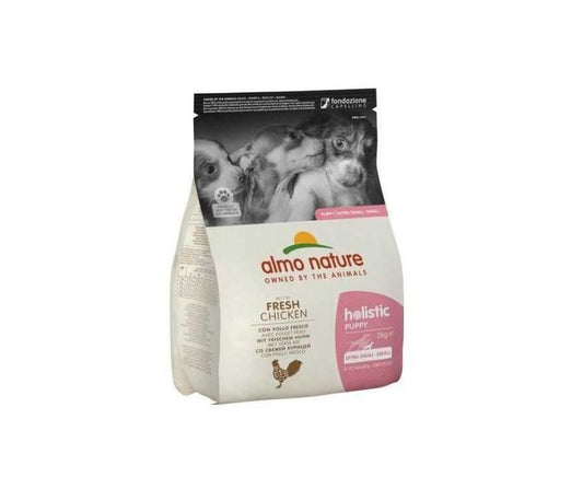 Almo Nature Holistic Puppy Pollo Fresco 2Kg Crocchette Cani Cuccioli Small