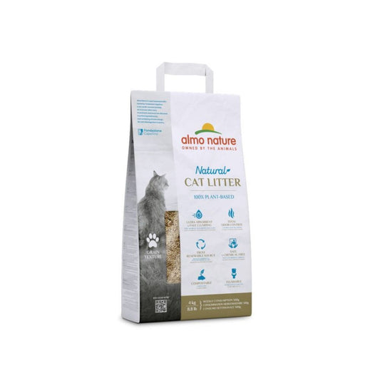 Almo Nature Natural Cat Litter 4kg Lettiera per Gatti - Animaliapet
